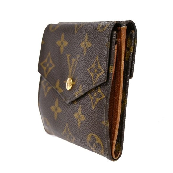 LOUIS VUITTON Porte Monnaie Billets Trifold Wallet Monogram BN M61660 05HB293 - Picture 12 of 15